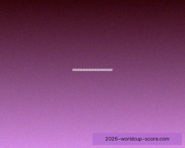 世界杯竞猜赛事数据分析与预测技巧探索助力精准投注策略